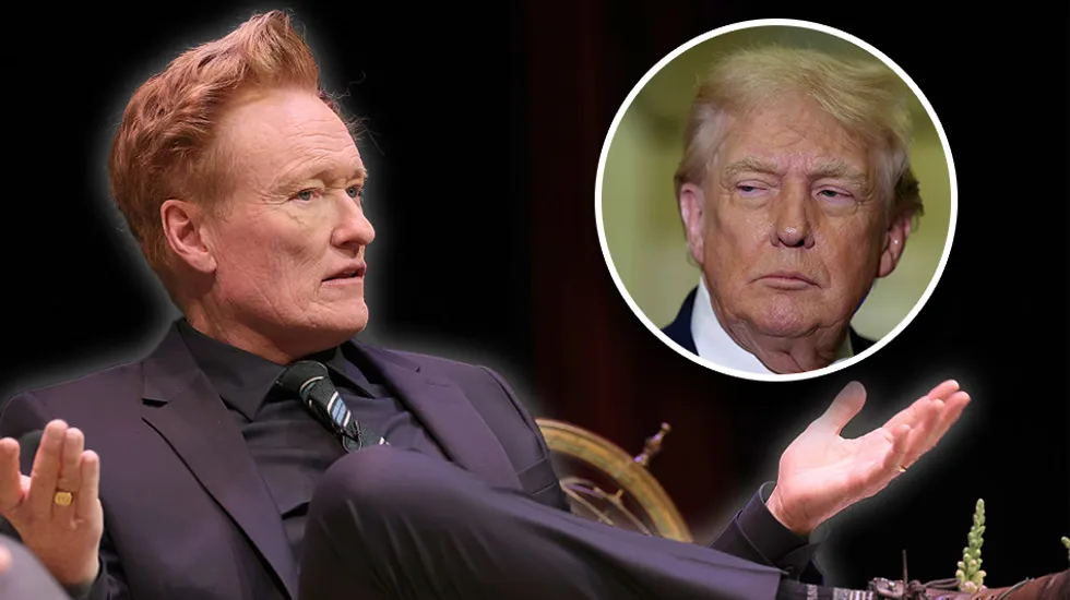 Conan O'Brien calls out lazy Trump-hating comedians