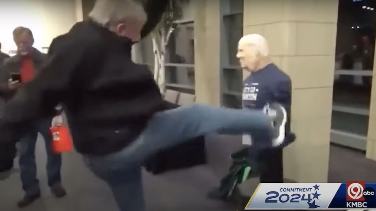 Condemnation erupts after Biden effigy clothed with 'Let's Go Brandon' T-shirt gets kicked, swatted at Republican fundraiser