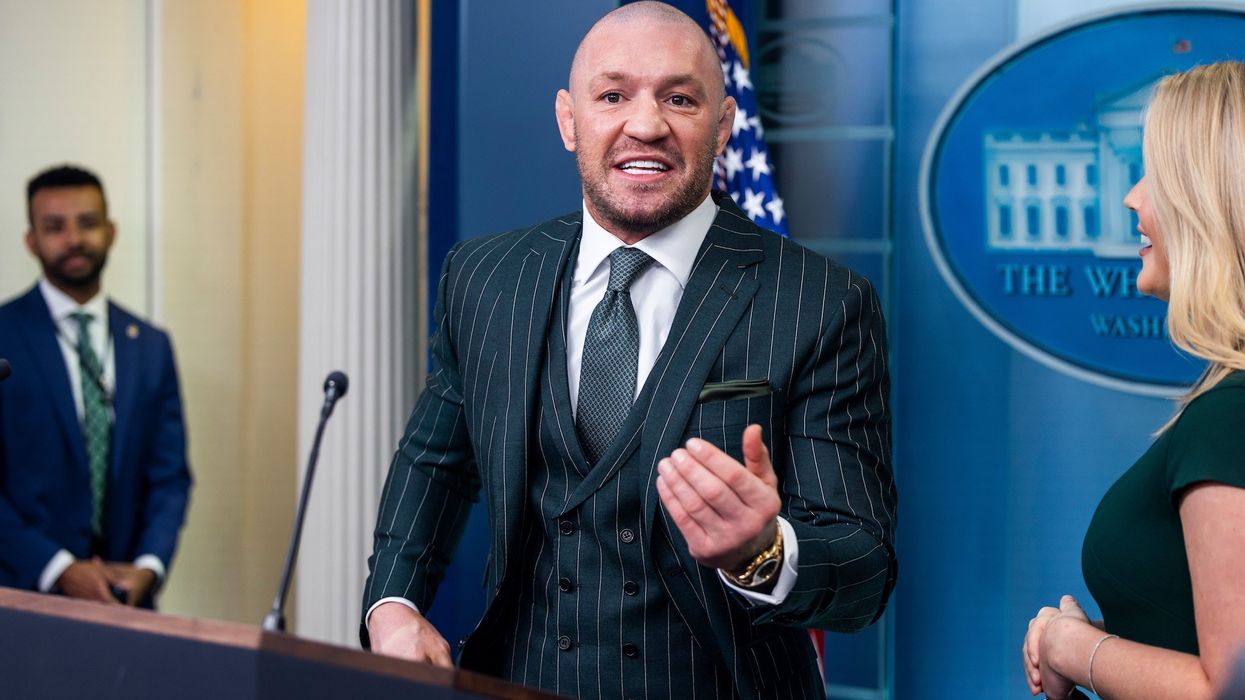 Conor McGregor blasts illegal immigration to Ireland during St. Patrick's Day visit at White House