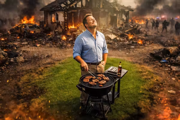 Conservatives can’t barbecue their way through national collapse