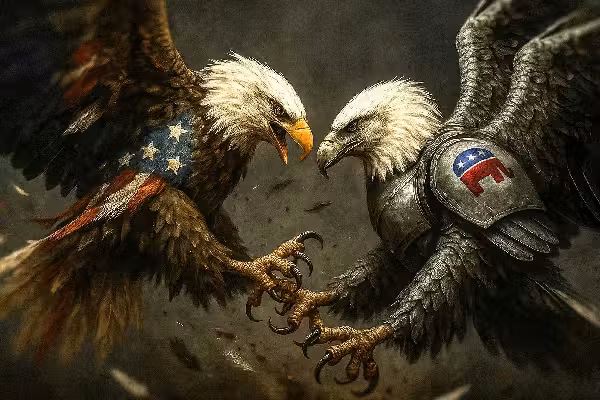 Conservatives turn their fire on each other after Charlie Kirk’s assassination