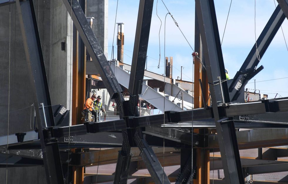 Construction at new NFL stadium screeches to a halt after 'racist and hateful symbol' found on site