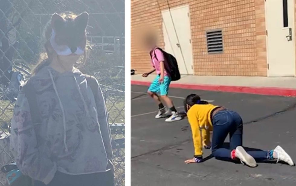 Contrary to Salt Lake Tribune &apos;fact-check‚&apos; photos and videos appear to show multiple students dressed and behaving as furries at Utah school