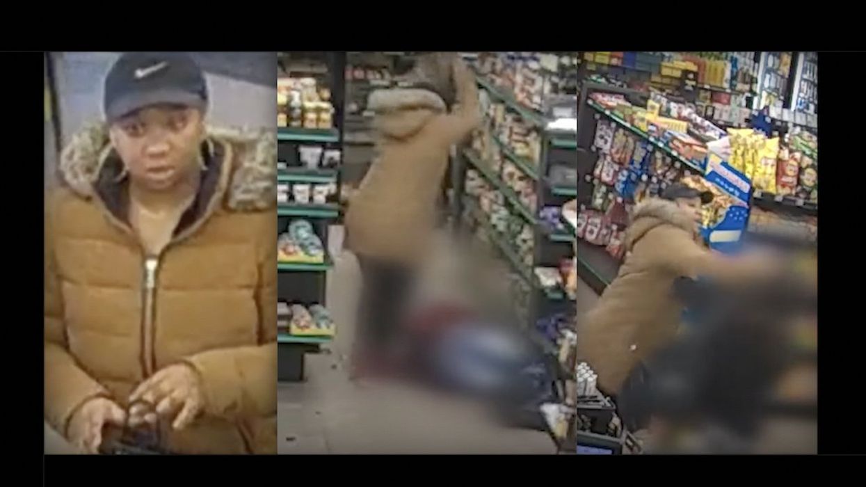 Cops arrest female suspected of brutally beating pair of women in store while crying child with attacker begged, 'Stop it!'