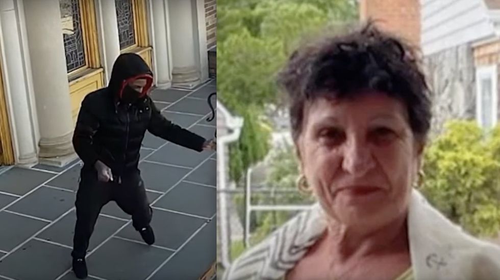 Cops charge 16-year-old for allegedly shoving elderly woman down church steps as she was headed to Mass‚ fracturing her skull