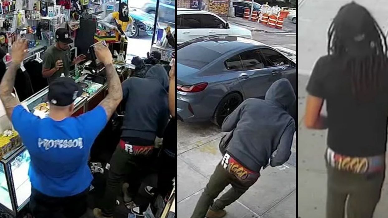 Cops identify suspect by colorful underwear sticking out of his pants during NYC robbery and arrest him