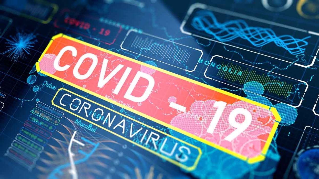 Coronavirus data display