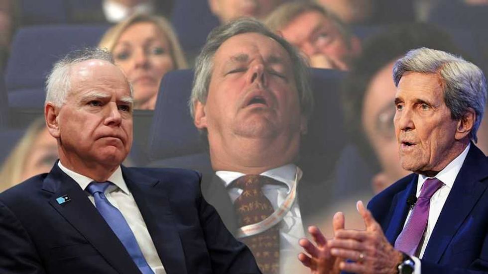 COUCH POTATOES: Desperate late-night hosts bore viewers with Tim Walz, John Kerry