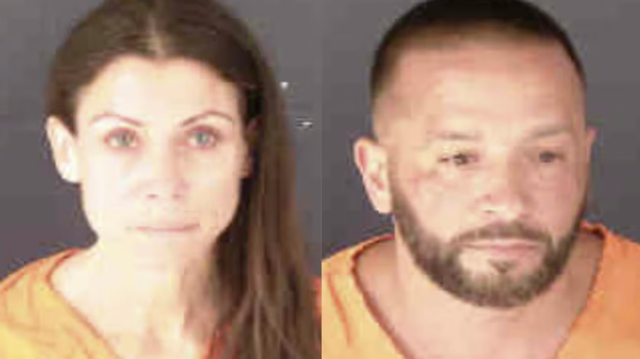 Couple arrested for committing 'lewd and lascivious' sex acts during flight with children watching, police say