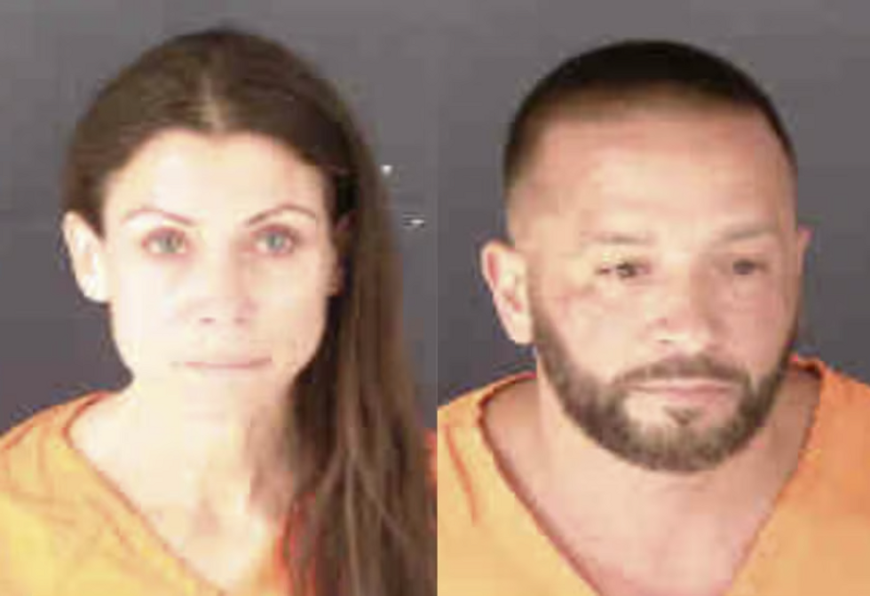 Couple arrested for committing 'lewd and lascivious' sex acts during flight with children watching, police say