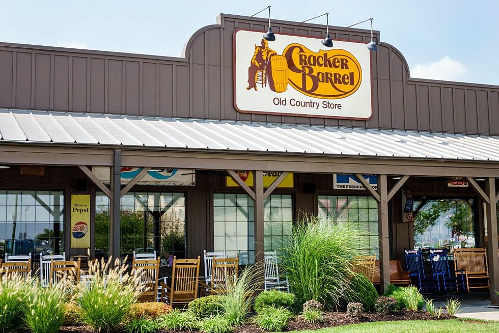 Cracker Barrel's stock sinks after controversial 'woke rebrand'