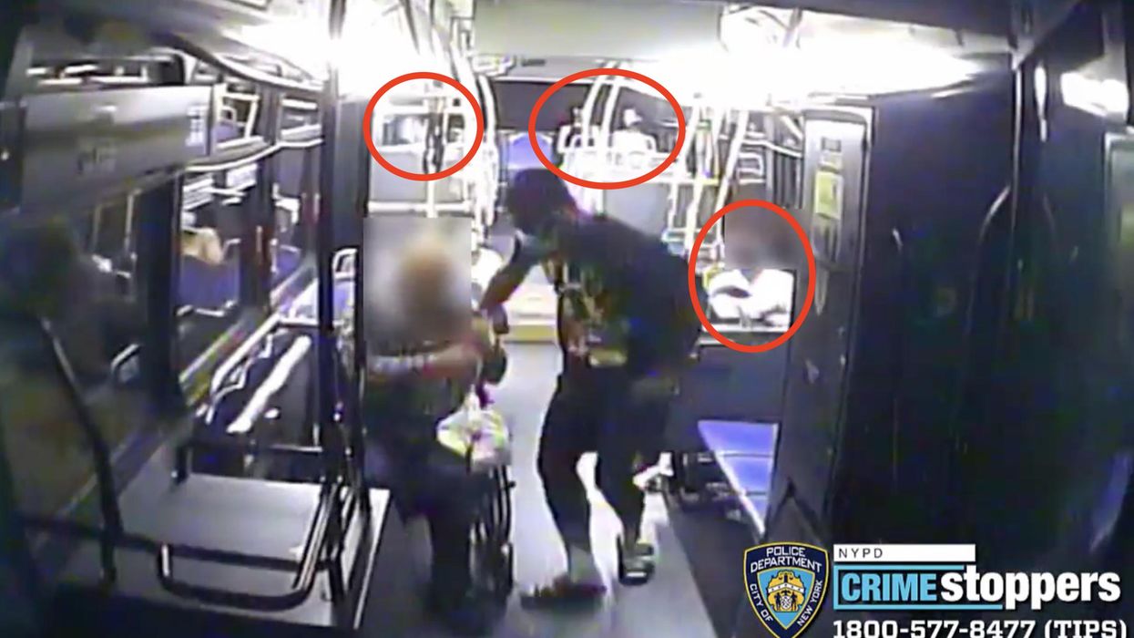 Creep steals hundreds of dollars from 64-year-old man in wheelchair — as other bus passengers simply watch it happen