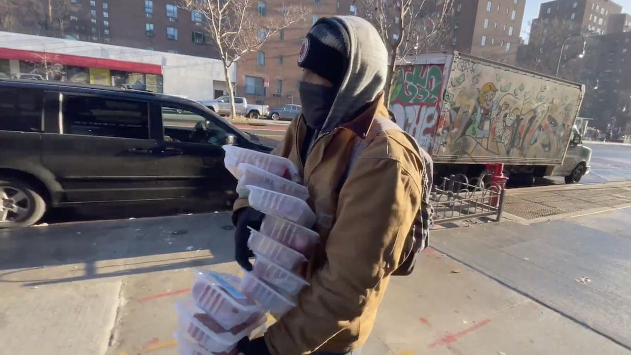 Crook caught on video shoplifting 10 steaks — and leftist actually chides Al Sharpton for complaining: 'There have always been thefts from stores'