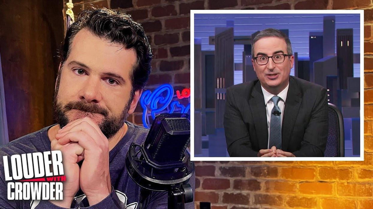 CROWDER debunks John Oliver's 'trans rights' video point by point
