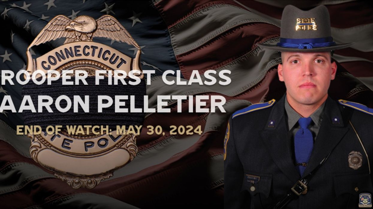 CT town declines to raise thin blue line flag, lowers Pride flag to half-mast to honor trooper killed in line of duty