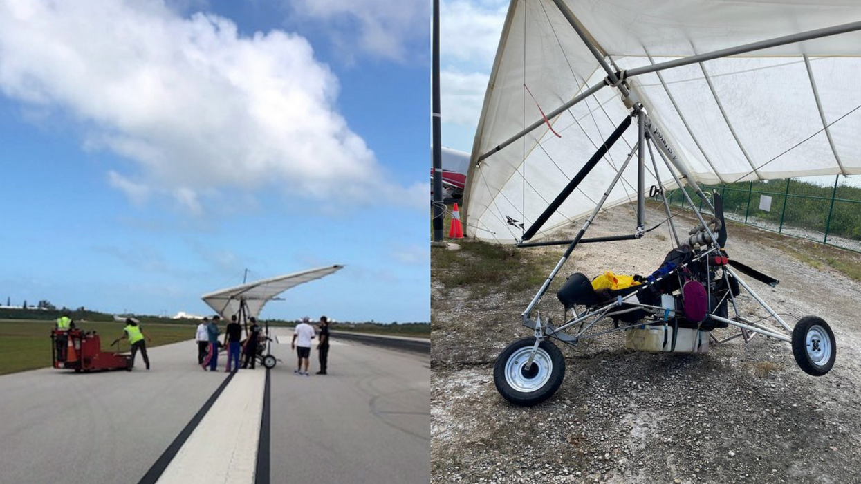 Cuban migrants land at Florida airport in motorized hang glider; detained by ICE