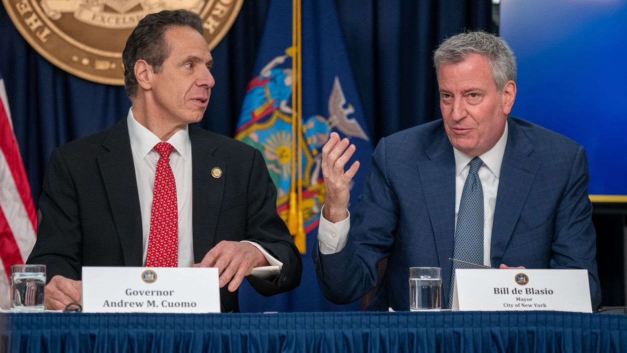 Cuomo won't let NYC restaurants have indoor dining until de Blasio creates social distancing enforcement task force