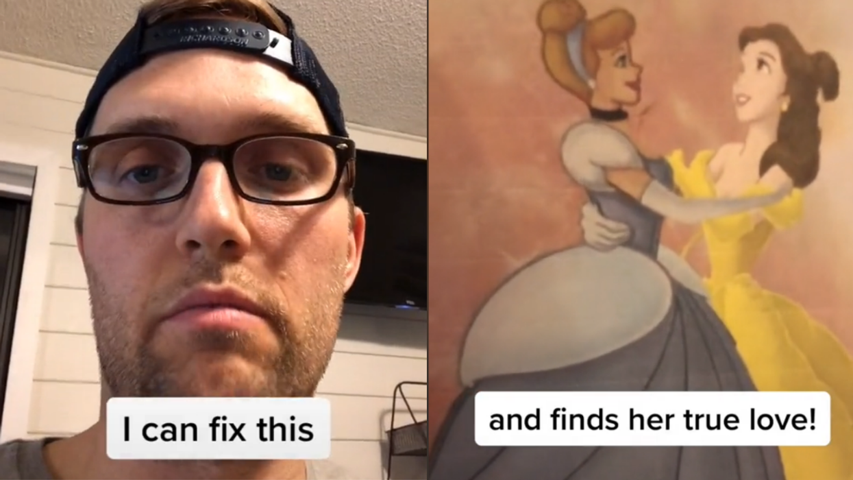 Dad goes viral for woke makeover of classic Disney fairy tales — and reactions are mixed