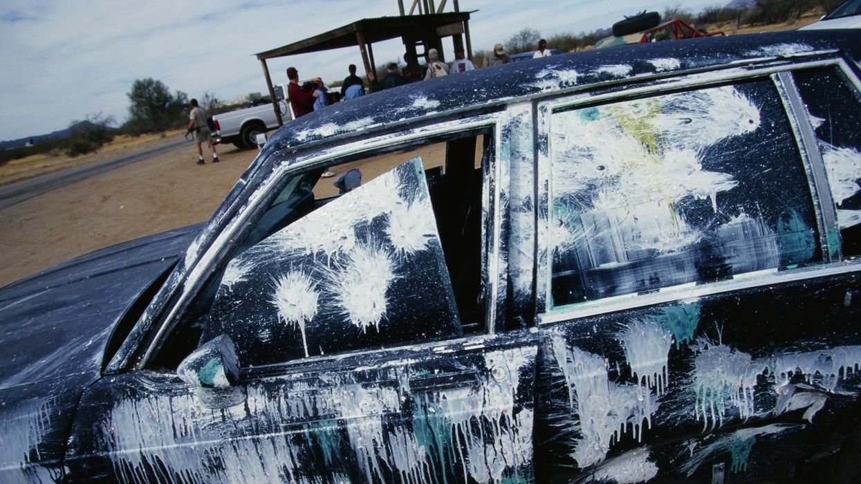 Dad takes 10-year-old son on paintball ‘drive-by.’ Son ends up shot by real bullet — and run over by his own father's car.