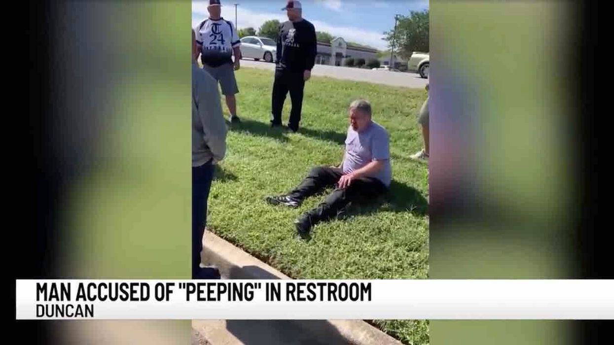 Dads tackle, detain registered sex offender accused of peeping at 15-year-old girl under restroom stall