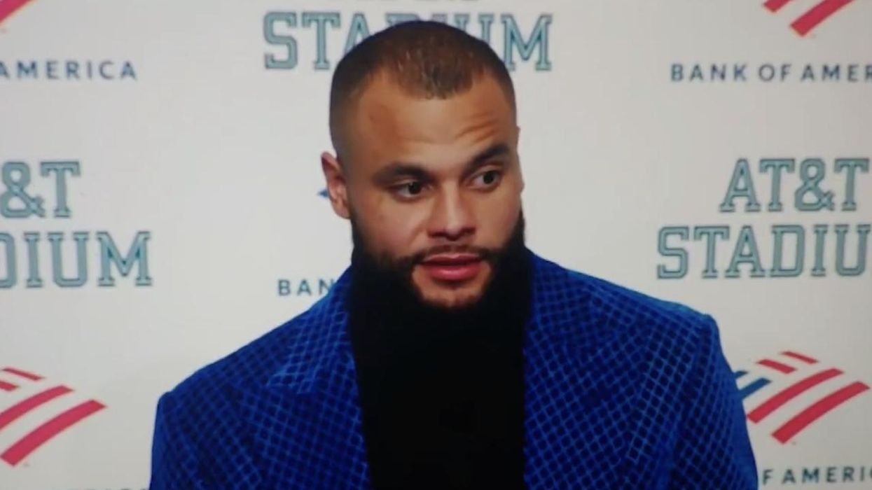 Dallas Cowboys' QB Dak Prescott praises fans who threw trash at referees after playoff loss to 49ers: 'Credit to them'