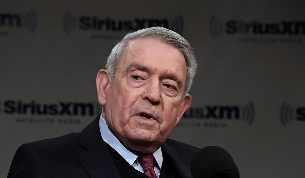 Dan Rather‚ 92‚ calls Trump 'cheating‚ lying‚ racist‚ treasonous‚ fascist‚ vile man' — then hours later calls out pro-lifers