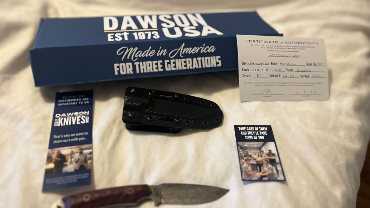 Dawson Knives: Made in America, centered on Christ