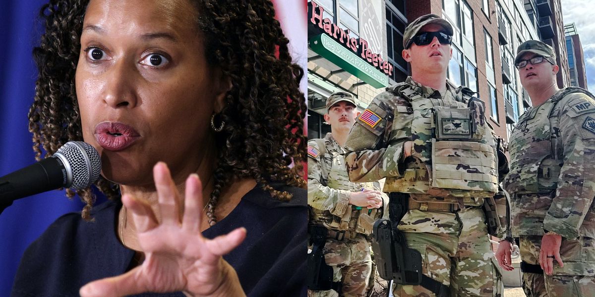 DC Dems are furious at Mayor Bowser for admitting Trump’s troops are lowering crime DC Dems are furious at Mayor Bowser for admitting Trump’s troops are lowering crime