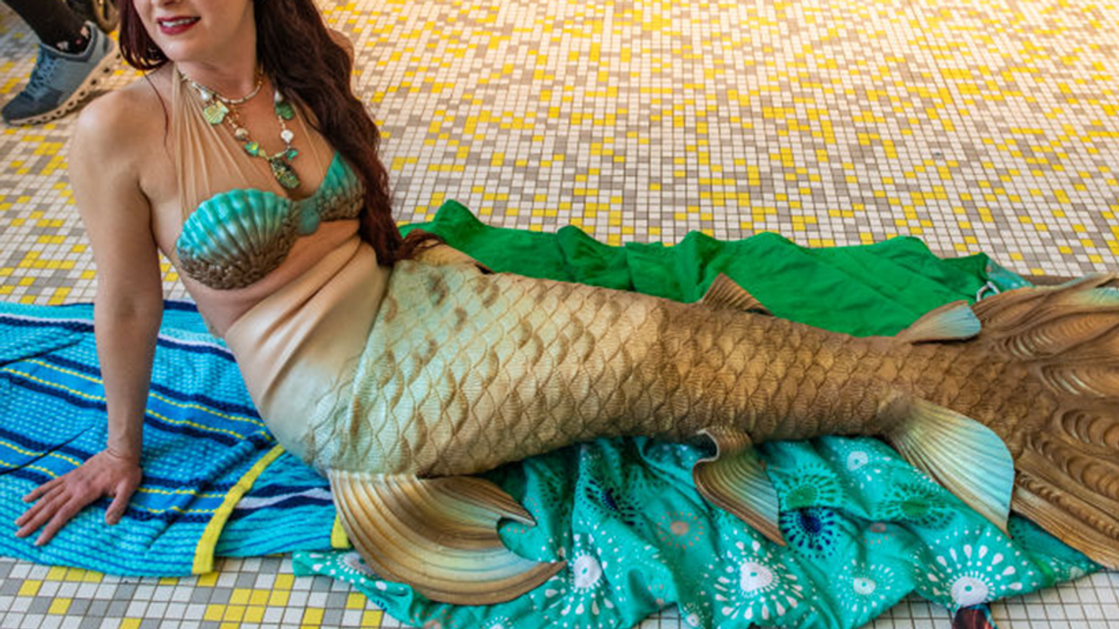DC liberals are escaping reality by pretending to be mermaids