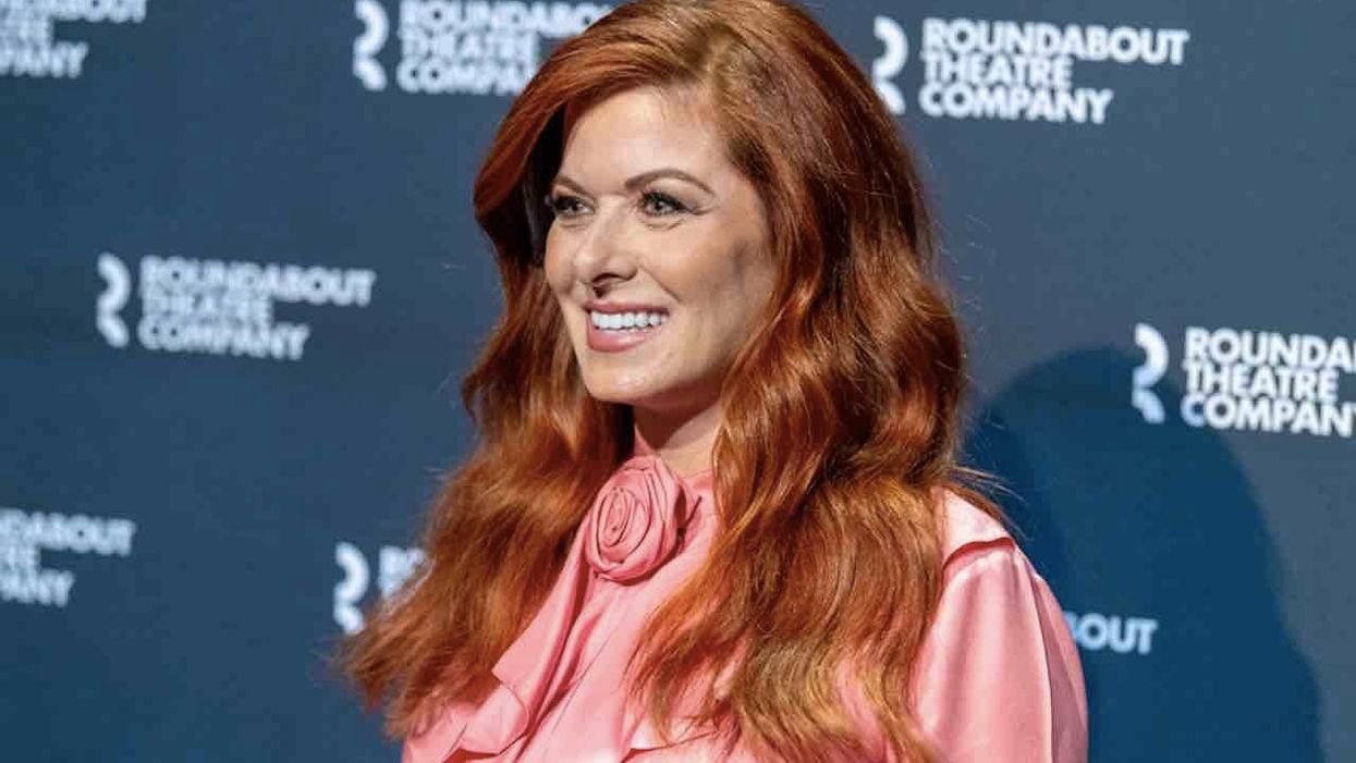 Debra Messing tweets doctored image of Trump, Hitler holding Bibles. That was a big mistake.