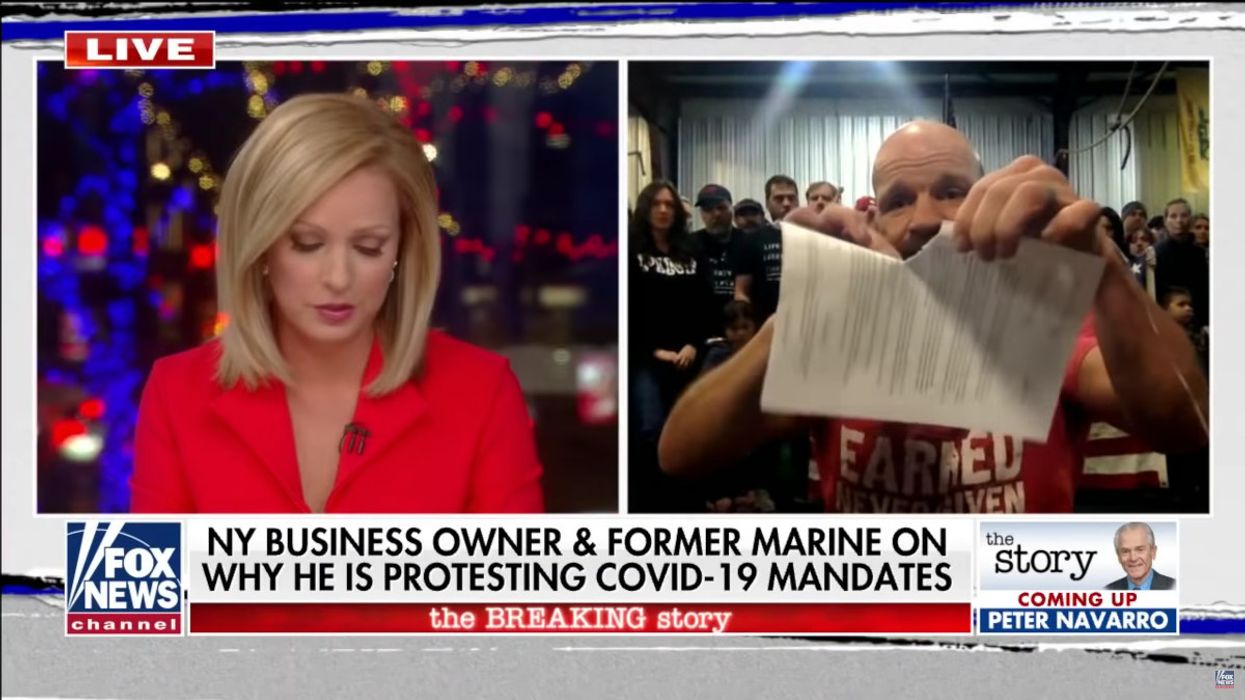 Defiant NY gym owner, US Marine rips up $15,000 fine for violating coronavirus restrictions
