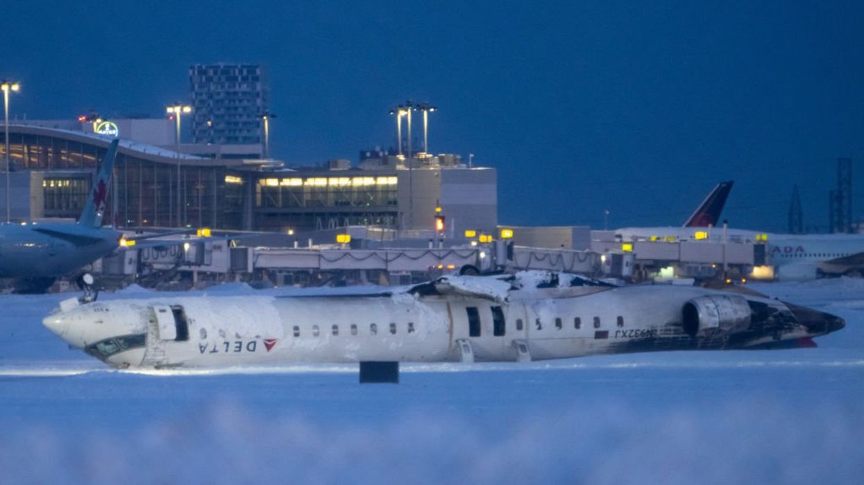 Delta Air Lines offers compensation with 'no strings attached' to passengers of plane that flipped upside down in Canada