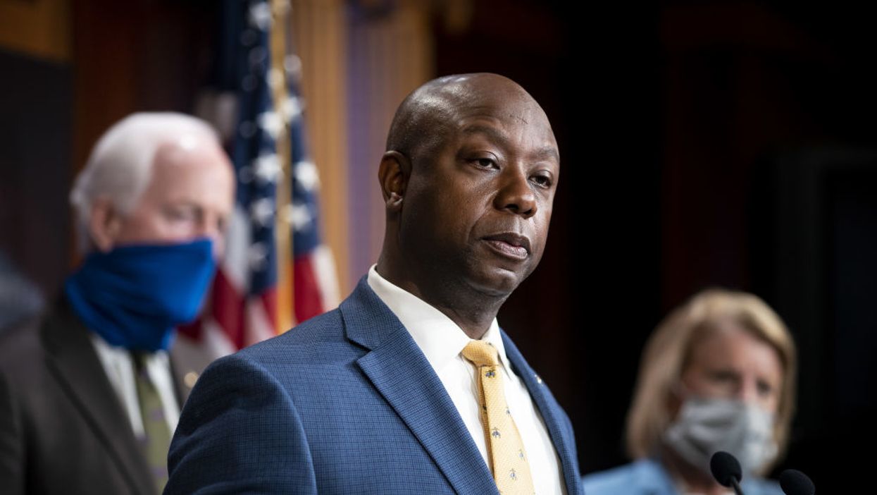 Dem Sen. Dick Durbin calls GOP Sen. Tim Scott's police reform bill 'token.' Scott drops the hammer.