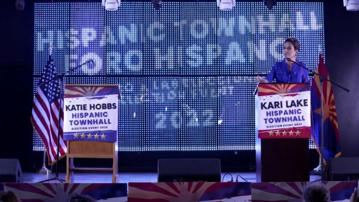 Democrat Katie Hobbs was a no-show at a Hispanic town hall where Kari Lake thrilled voters