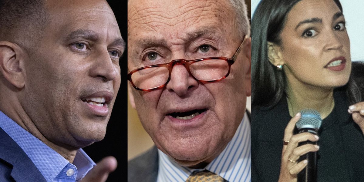 Democrat leaders and Ocasio-Cortez politicize Kirk killing while scolding Trump for blaming the left Democrat leaders and Ocasio-Cortez politicize Kirk killing while scolding Trump for blaming the left