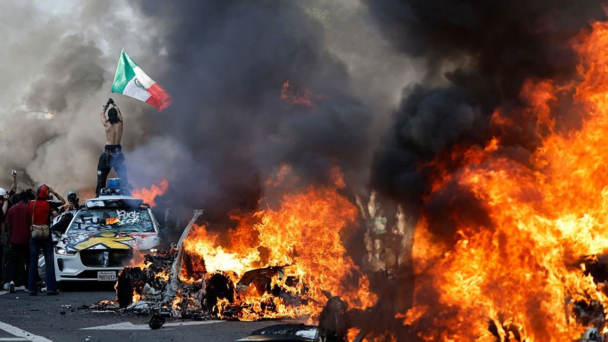 Democrat leaders blame Trump for 'escalation' as anti-ICE rioters destroy LA