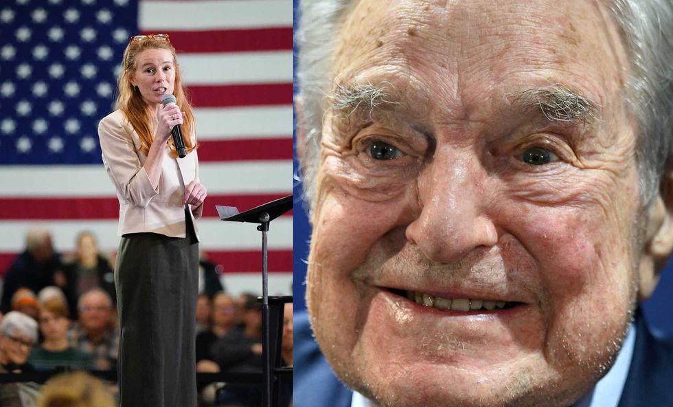 Democrat portrays herself as working-class waitress despite big money from Soros groups — and GOP says she hid it from voters