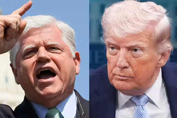 Democrat says he's filed articles of impeachment against Trump over social media post