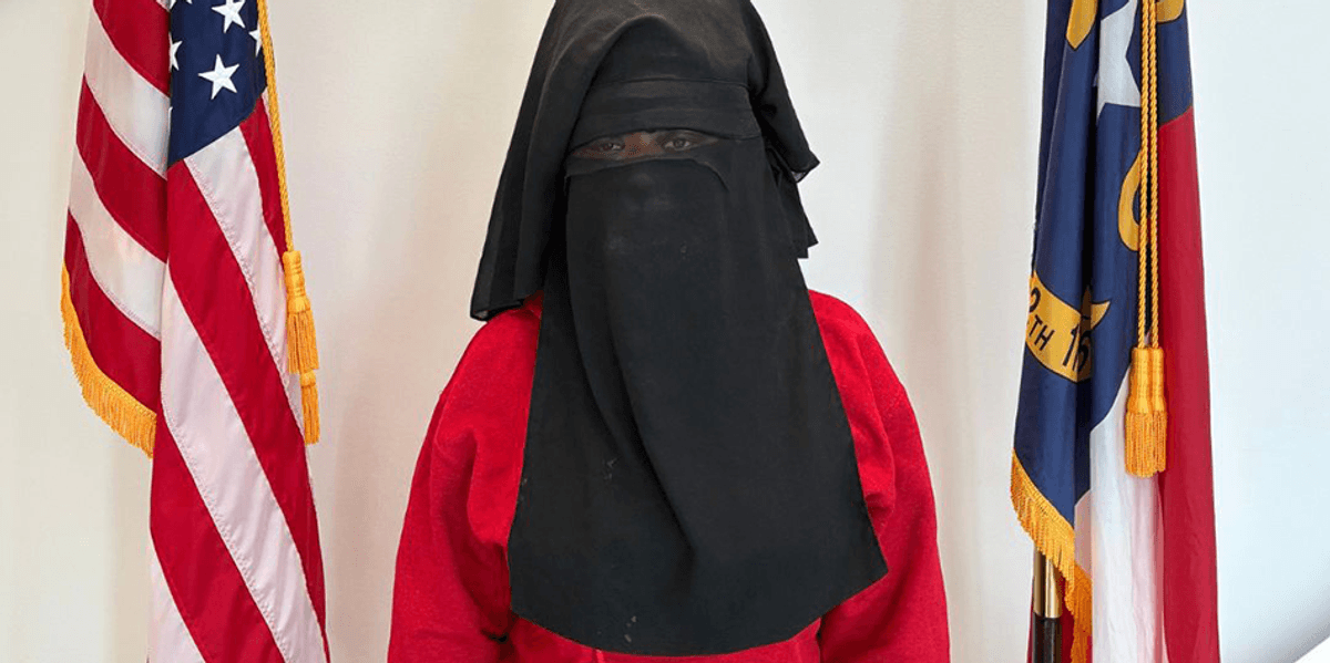 Democrat voter in Islamic-like face cover wins unopposed GOP primary for North Carolina Senate: 'I'm converted as a Republican'