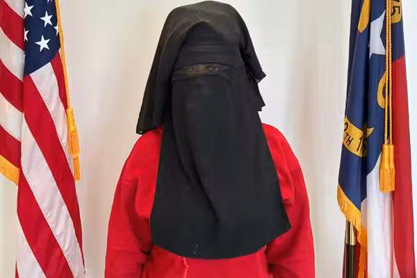 Democrat voter in Islamic-like face cover wins unopposed GOP primary for North Carolina Senate: 'I'm converted as a Republican'