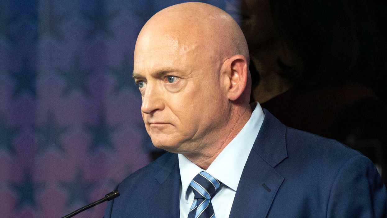 Democratic Senate candidate Mark Kelly issues public apology after staffer's profane tweet against police officers