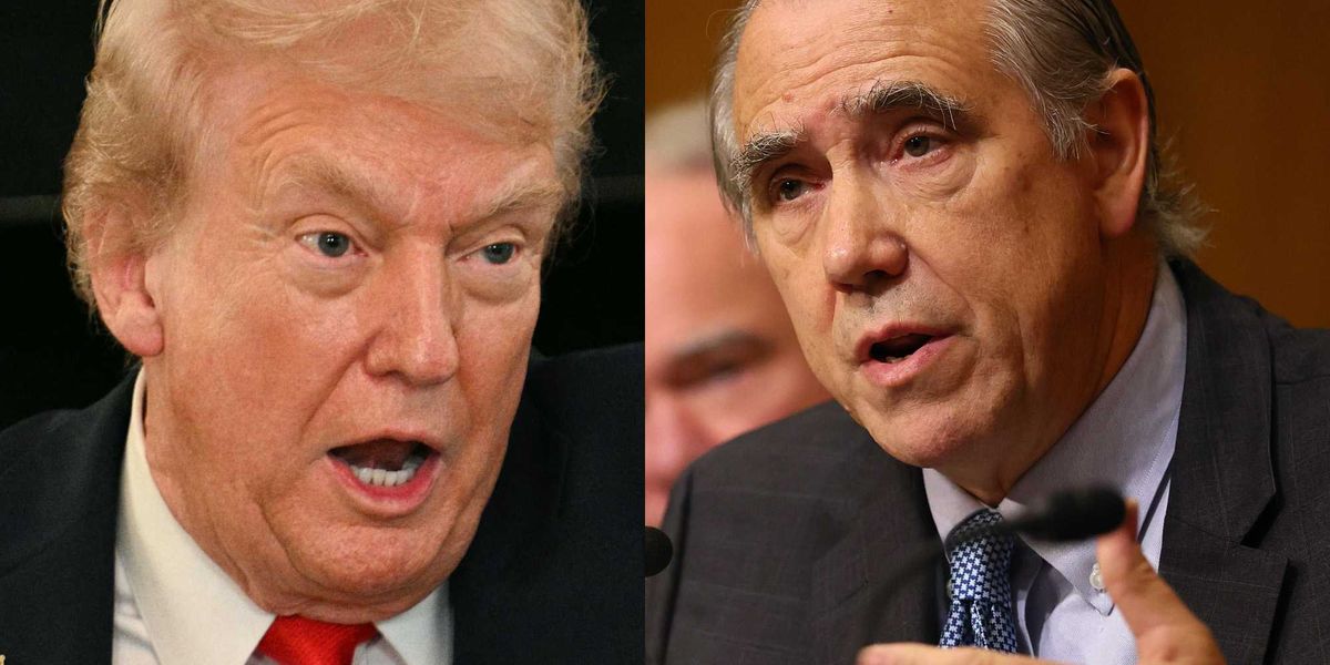 Democratic senator accuses Trump administration of faking anti-ICE rioting Democratic senator accuses Trump administration of faking anti-ICE rioting