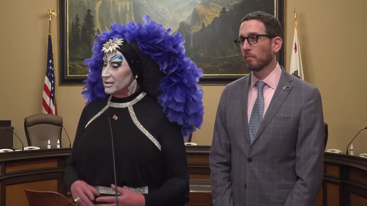 California's first Muslim assemblyman joins Christian lawmakers in protesting Democrats' ceremony honoring gay pornographer from anti-Catholic group