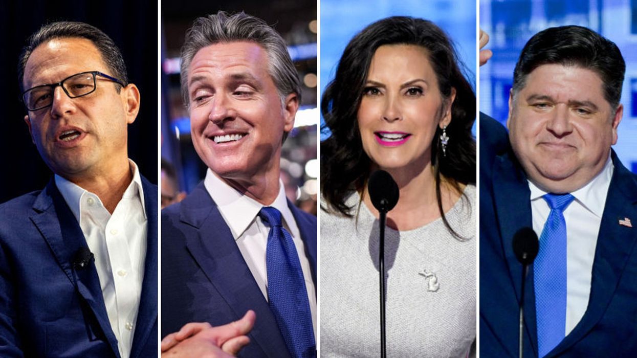 Democrats’ top governors talk a big lib game (while quietly fighting for moderate street cred)