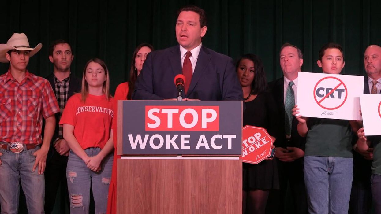 DeSantis announces Stop W.O.K.E. Act to fight 'corporate-sanctioned racism' in schools and businesses