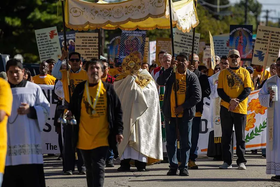 DHS torpedoes narrative of pro-Antifa priest who 'exploited' holy sacrament to score points on ICE