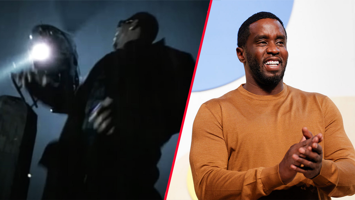 Diddy posts 'Victory' — a music video consisting entirely of him running from police — implying he's falsely accused