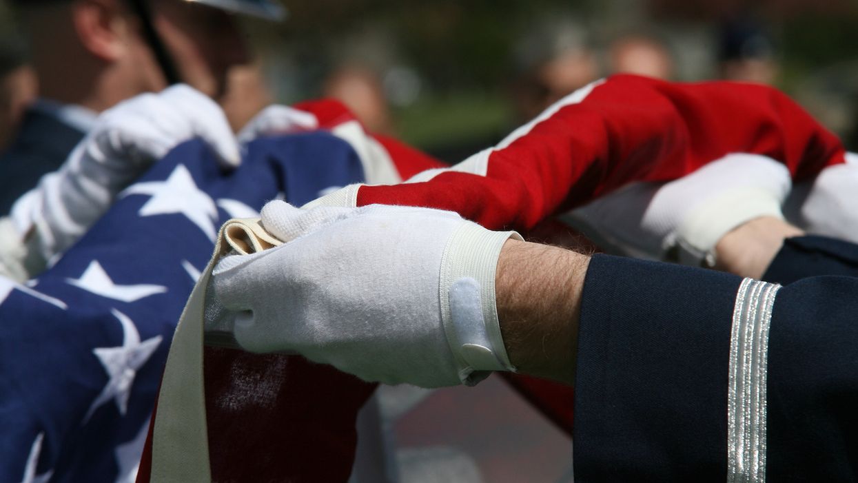 Ceremony honoring fallen military disrupted by students protesting cost of college