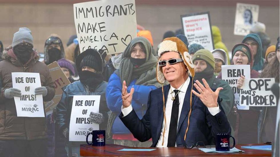 Ding-dong Colbert's crude ICE joke leaves us cold
