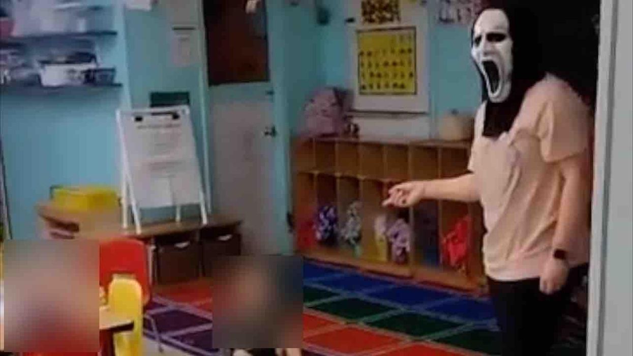 Disturbing video shows day care employee in Halloween mask terrifying children to tears; workers fired and sheriff's office launches investigation
